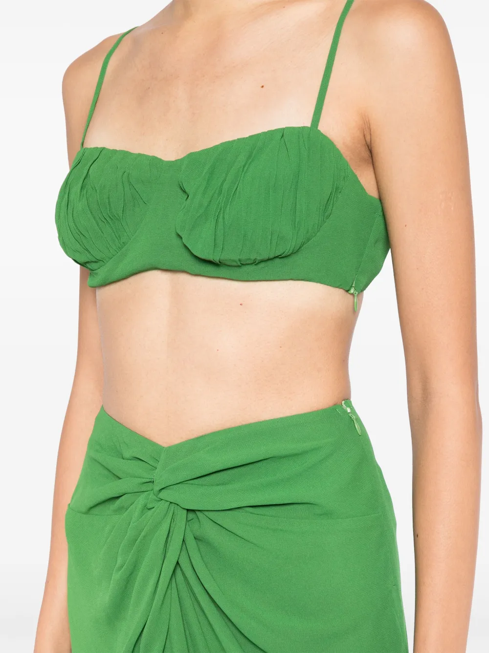 Reformation Alana tweedelig pak Groen