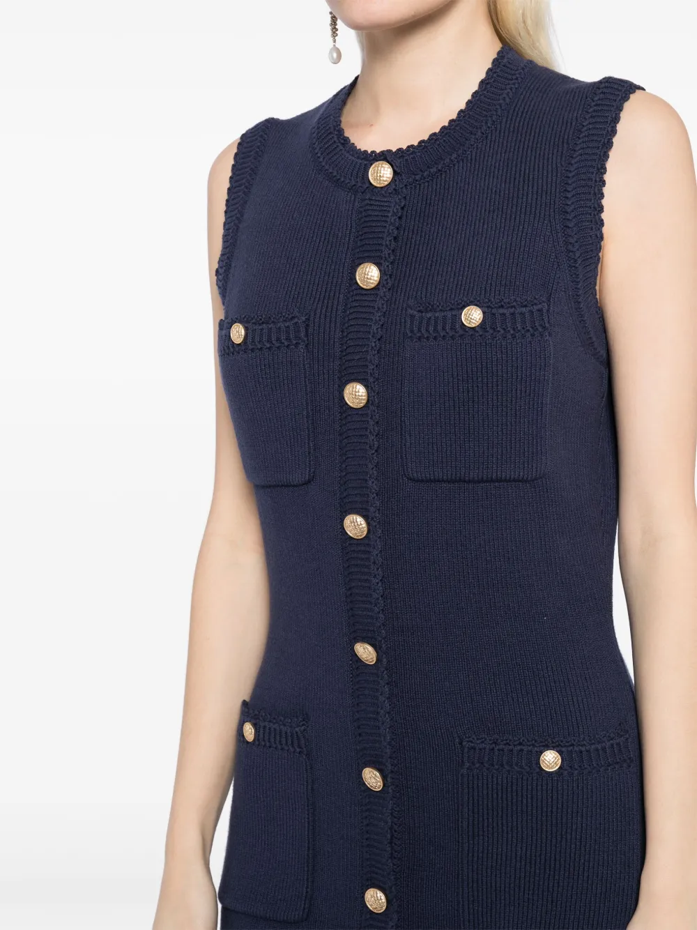 Reformation Catalina jurk Blauw