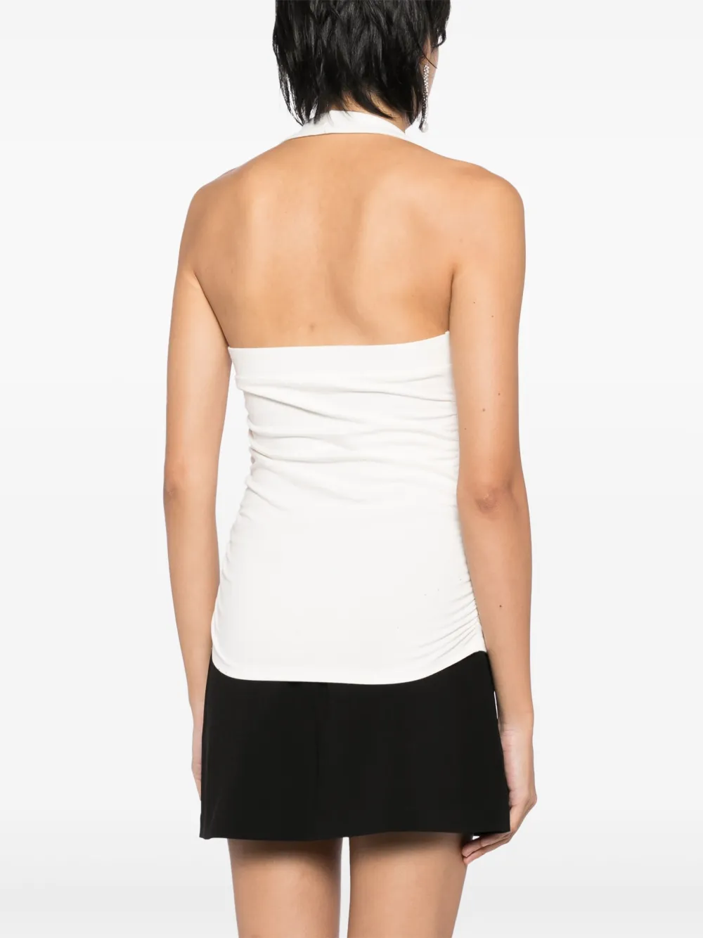 Reformation Arwen Knit Top In Neutrals