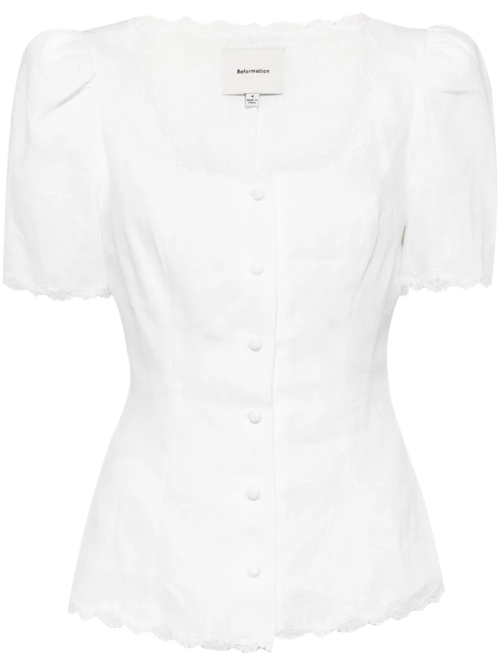 Reformation top Anabella | blanco | Image 1