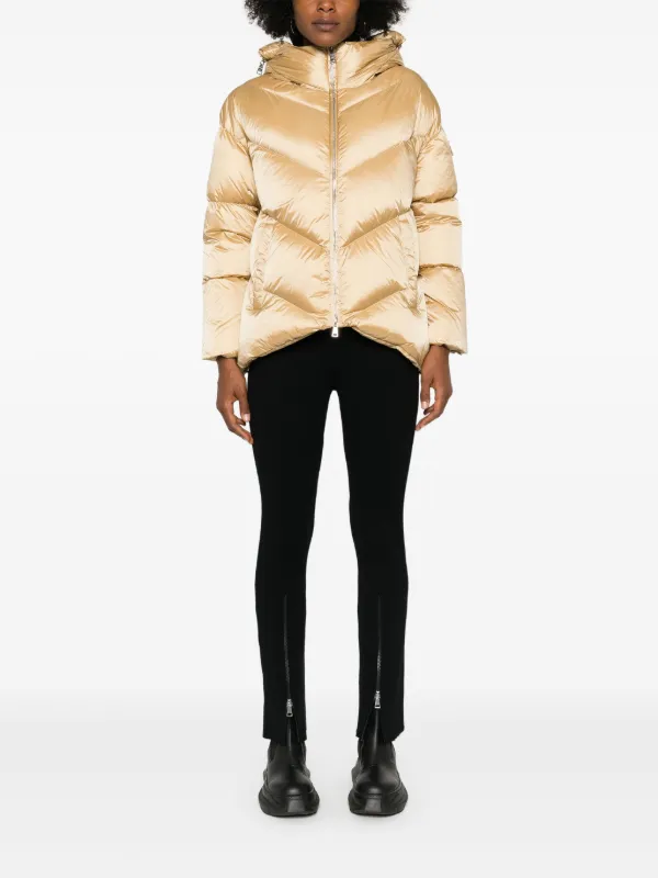 Add Hooded Down Jacket Gold FARFETCH UK