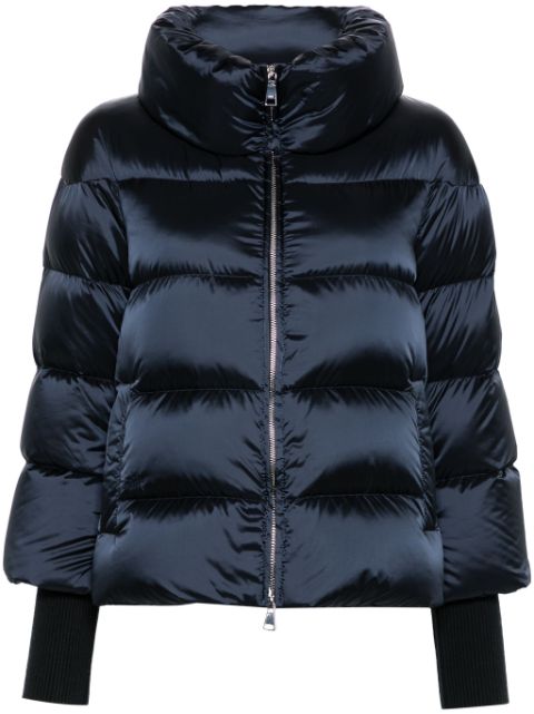 Add quilted puffer jacket