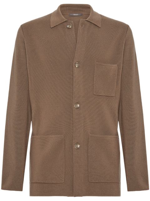 Boggi Milano wool shirt Men