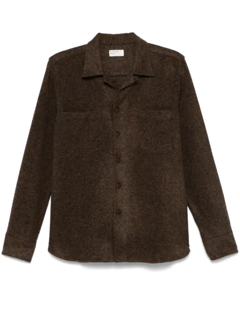 Universal Works felted-finish shirt