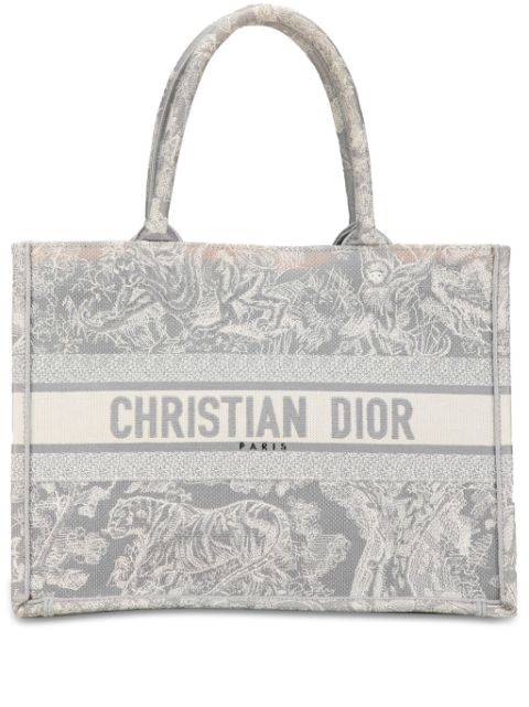 Christian Dior 2021 Medium Toile de Jouy Book tote bag Women