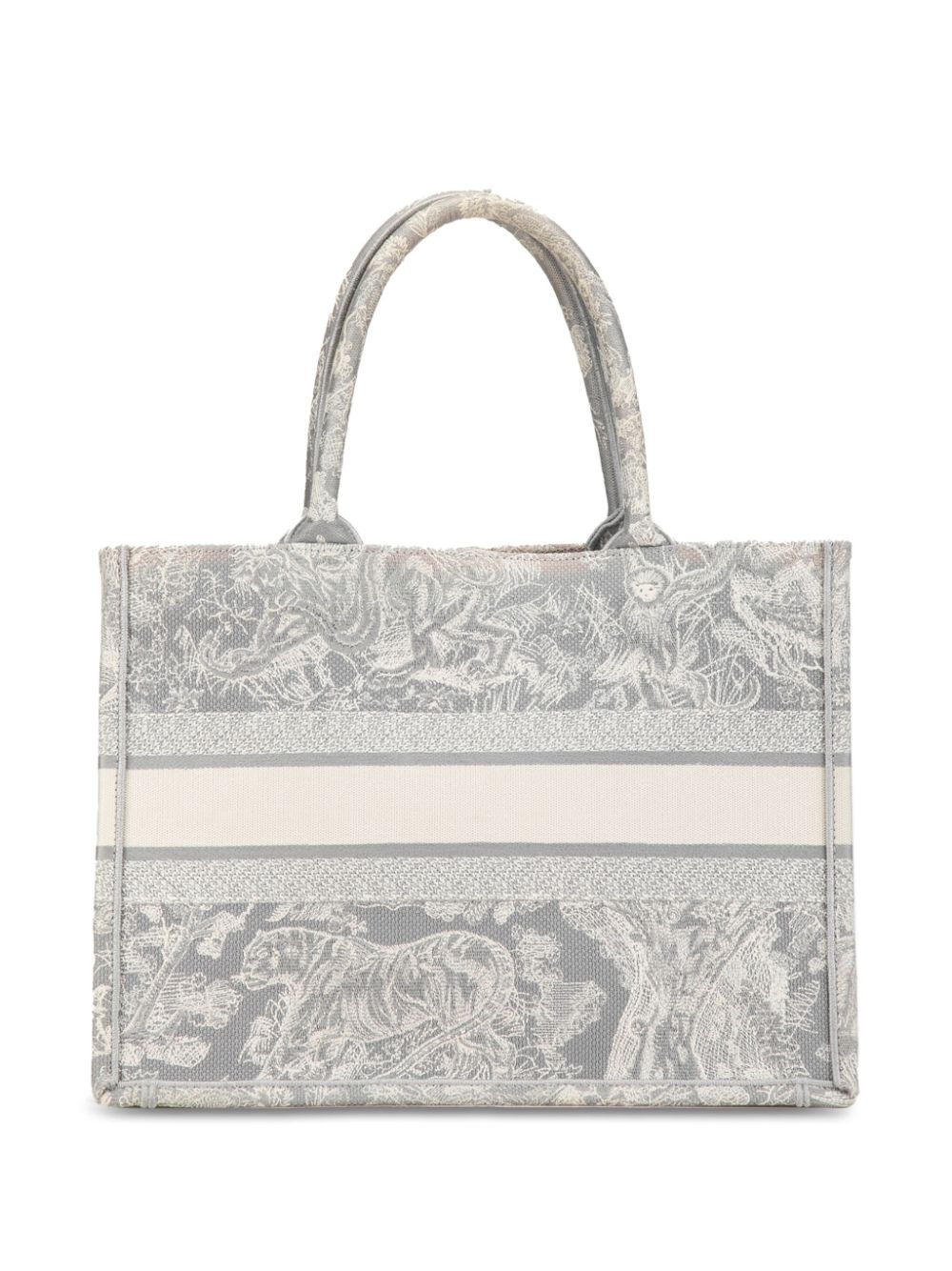 Christian Dior Pre-Owned 2021 Medium Toile de Jouy Book tote bag - GRAY