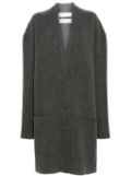 Jil Sander drop-shoulder cardigan - Grey