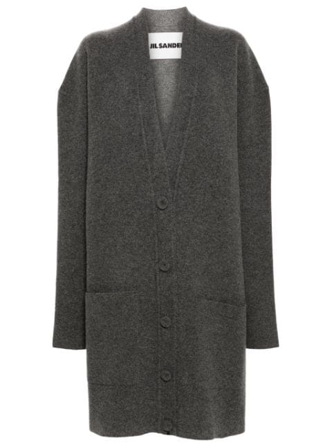 Jil Sander drop-shoulder cardigan 