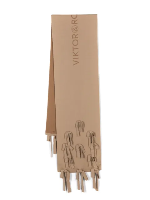 Viktor & Rolf mascada con logo en jacquard