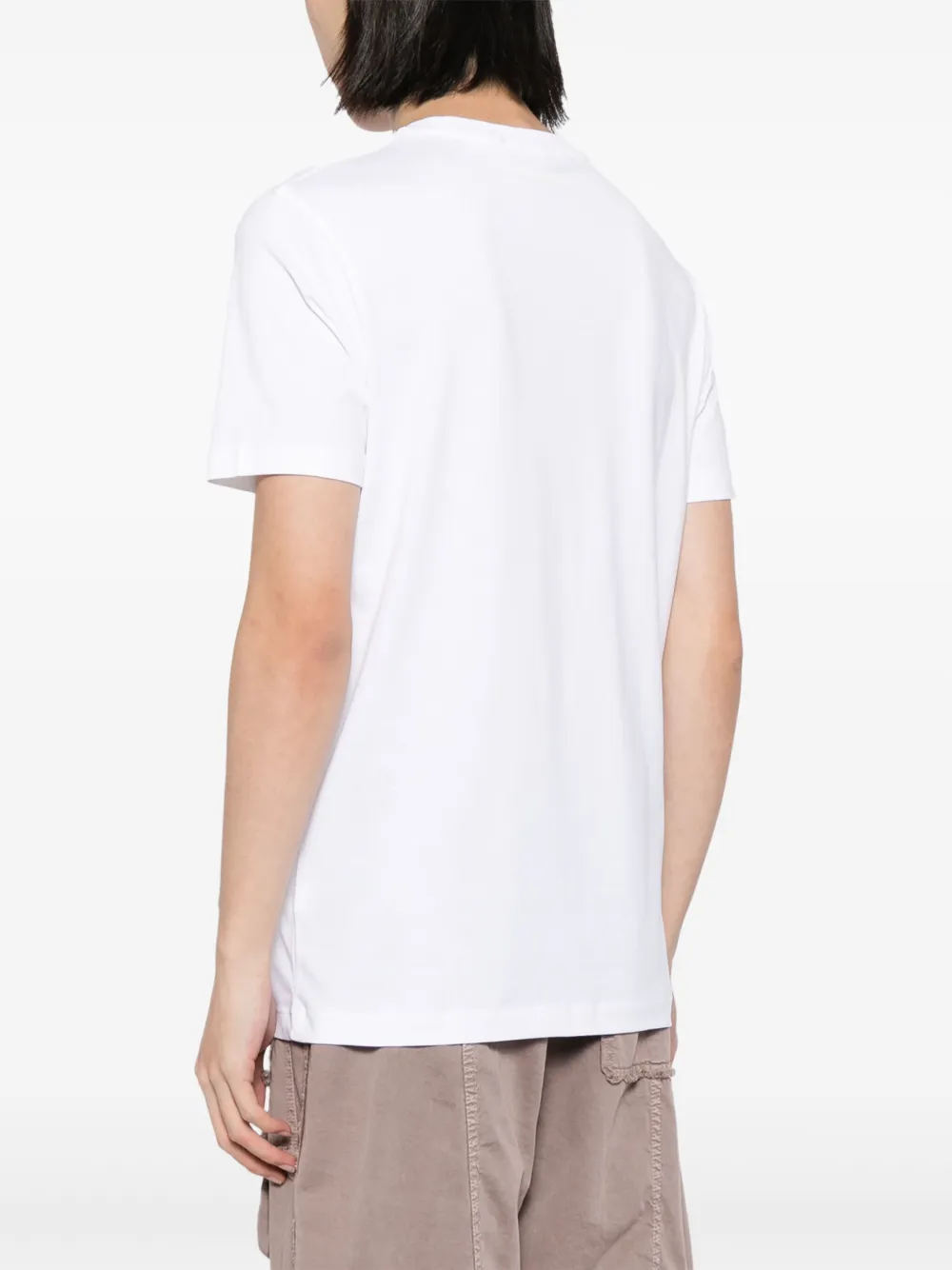 Karl Lagerfeld Katoenen T-shirt met grafische print Wit