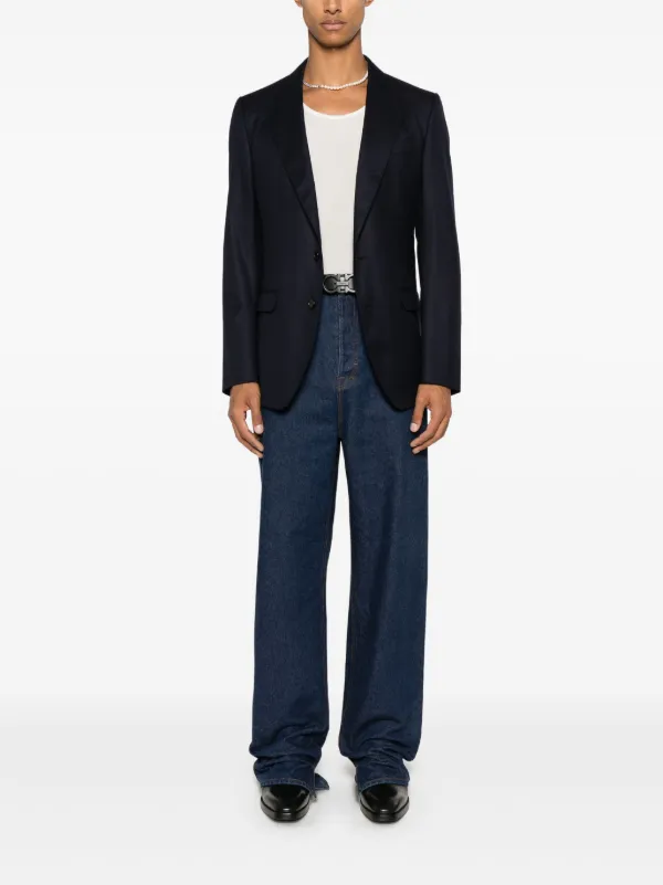 Dolce&Gabbana ウールジャケット Dolce & Gabbana バージンウール ジャケット | ブルー | FARFETCH JP