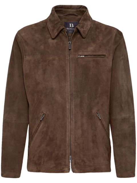 Boggi Milano leather jacket 