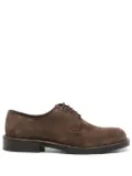 Boggi Milano suede derby shoes - Brown