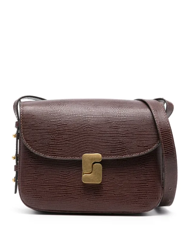Soeur Mini Bellissima Crossbody Bag | Brown | FARFETCH