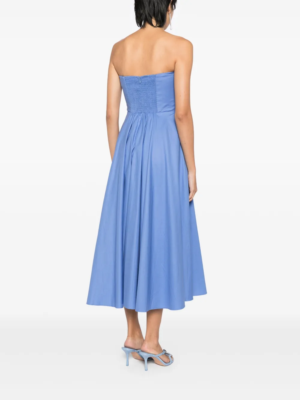 Reformation Astoria jurk Blauw
