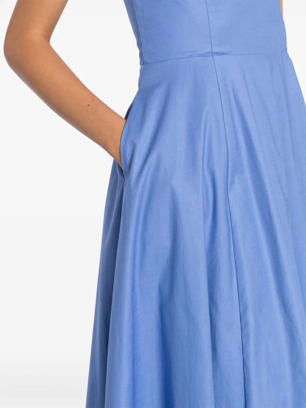 Reformation Astoria jurk Blauw