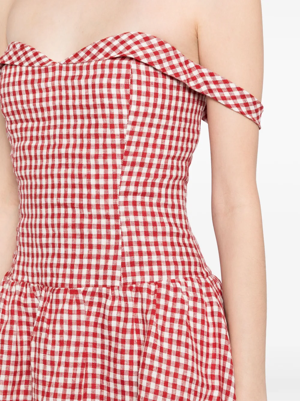 Reformation Sora jurk Rood
