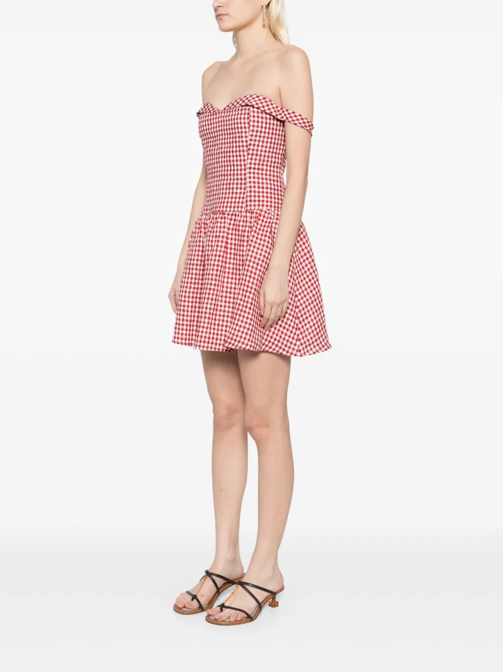 Reformation Sora jurk Rood