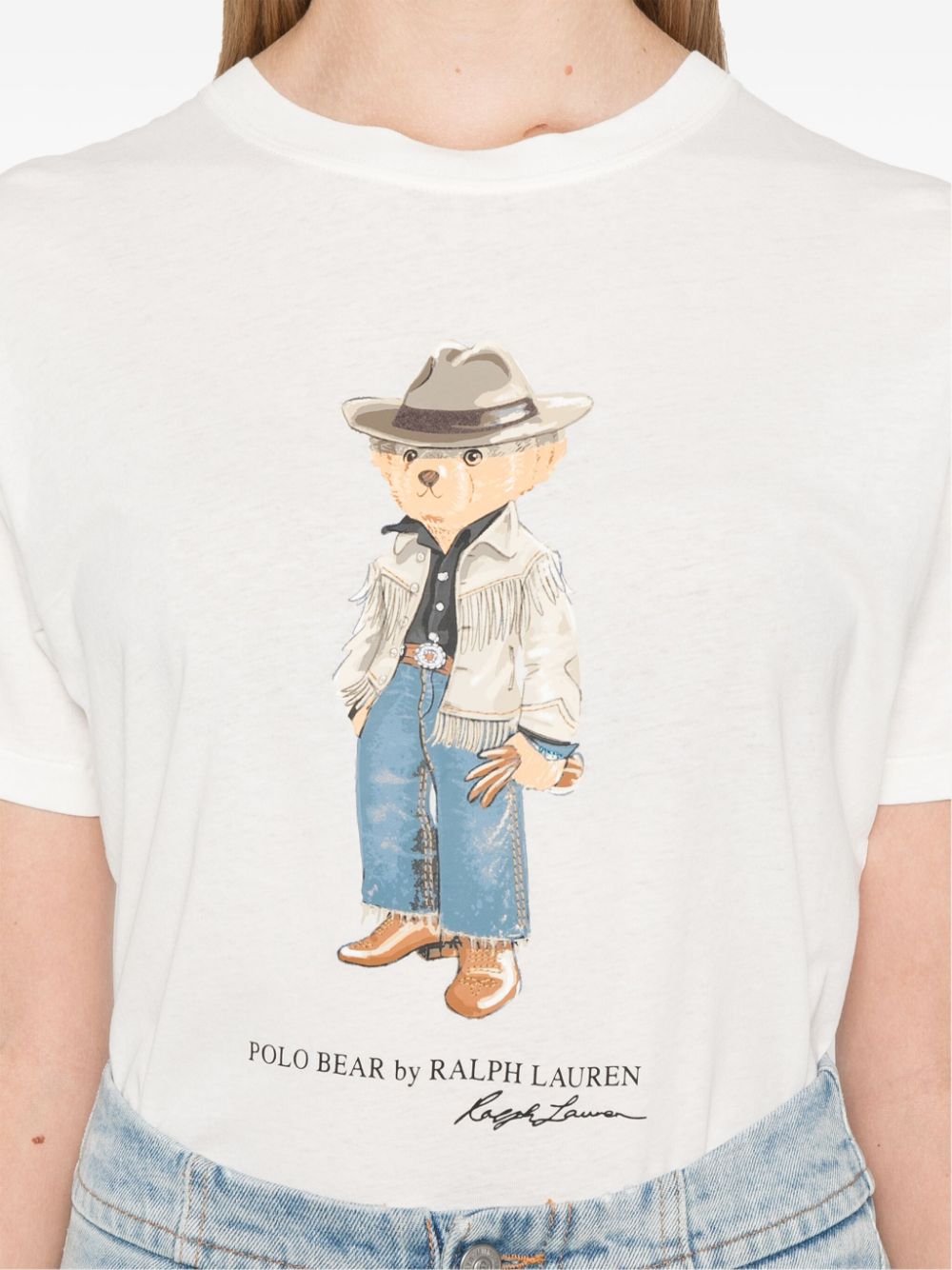 Polo bear t shirt women's best sale