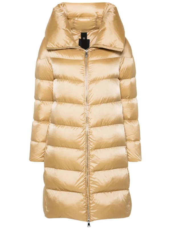 Gold bubble coat online