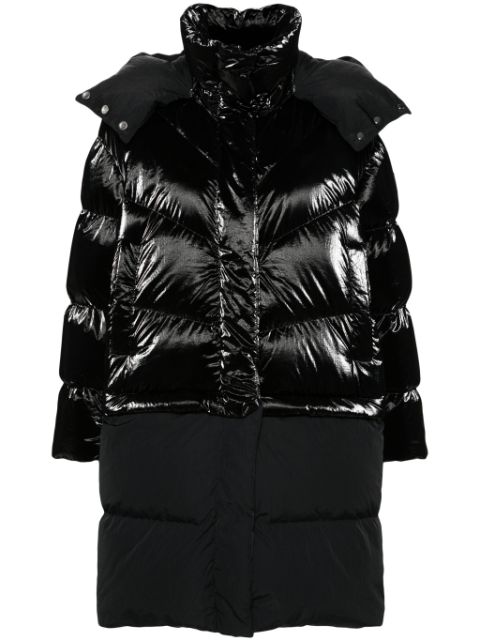 Add quilted puffer jacket