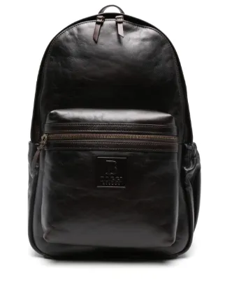 Leather backpack hk online