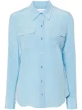 Equipment silk shirt - Blue