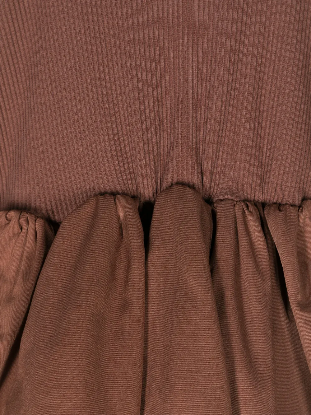 Donsje Furre jurk Bruin