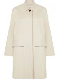 Thom Browne cotton trench coat - Neutrals