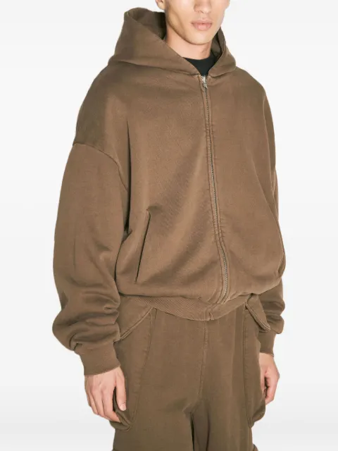 ENTIRE STUDIOS organic cotton zip-up hoodie