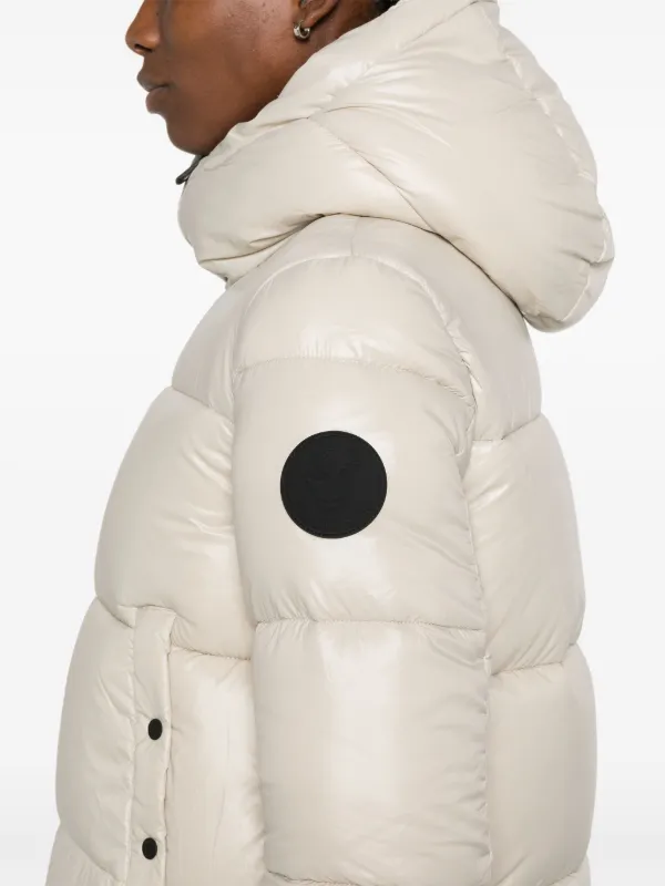 Save The Duck Biddy Puffer Jacket Neutrals FARFETCH EG