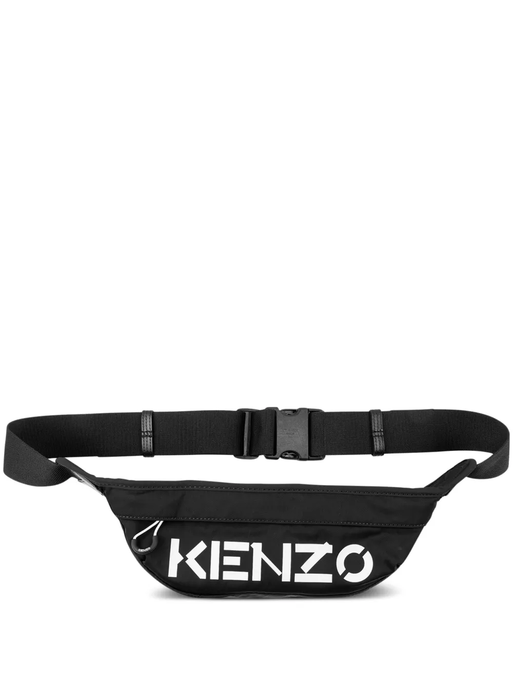 Kenzo Sport Logo print Belt Bag Black FARFETCH UK
