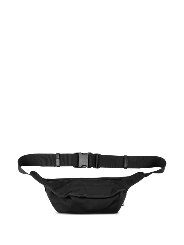 Kenzo Sport Logo print belt bag unisex Fabric One Size Black