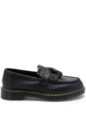 Dr. Martens Adrian Quad 55mm レザーローファー | ブラック | FARFETCH JP