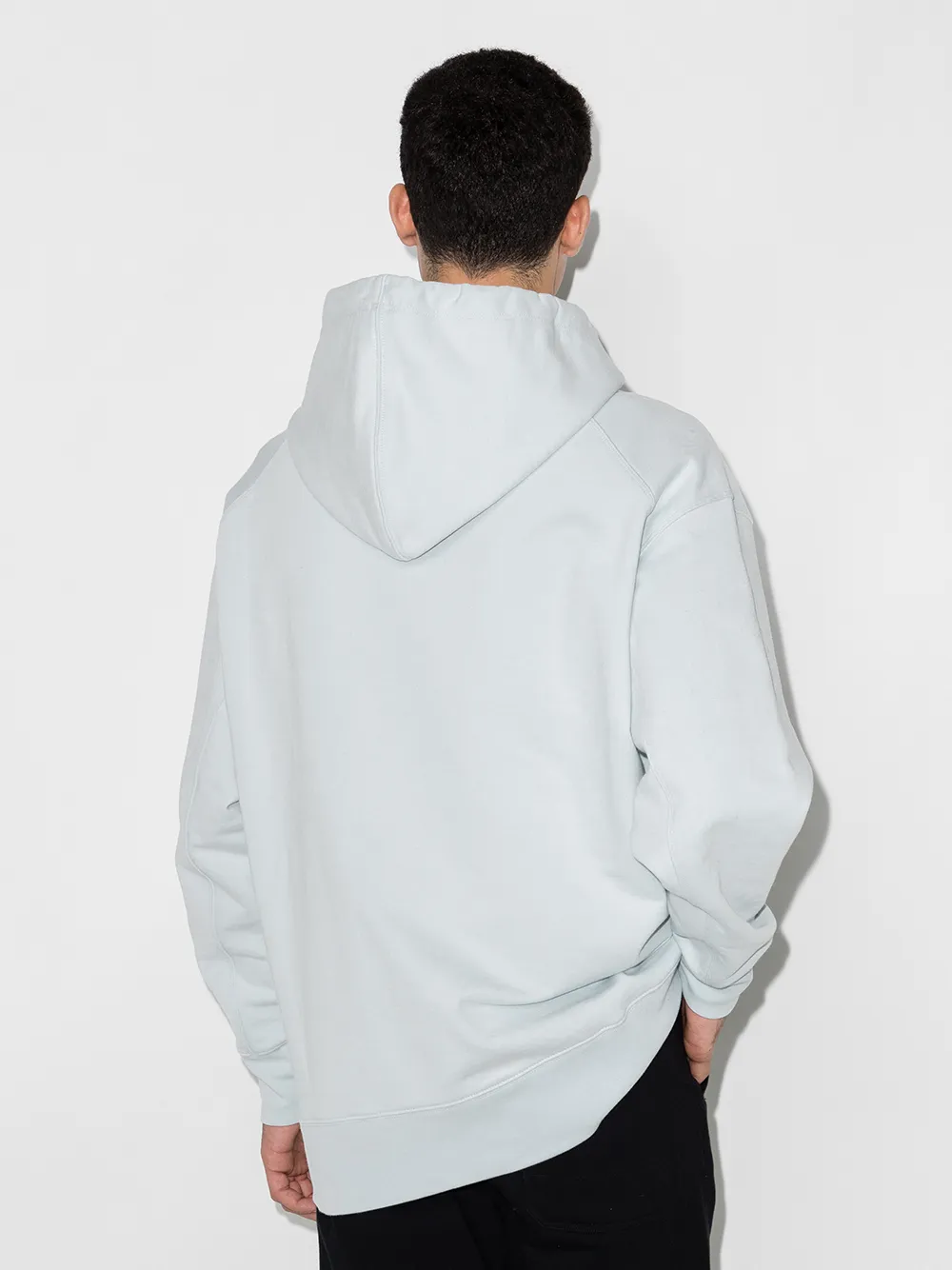 Y-3 Hoodie met logoprint Wit
