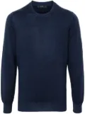 Fay logo-embroidered sweater - Blue