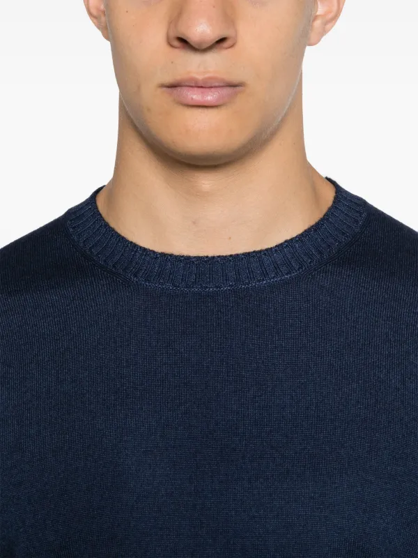 Fay ロゴ セーター | ブルー | FARFETCH JP