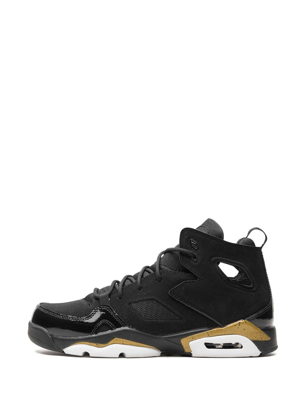 Shop Jordan Air  Flight Club '91 "black/metallic Gold" Sneakers