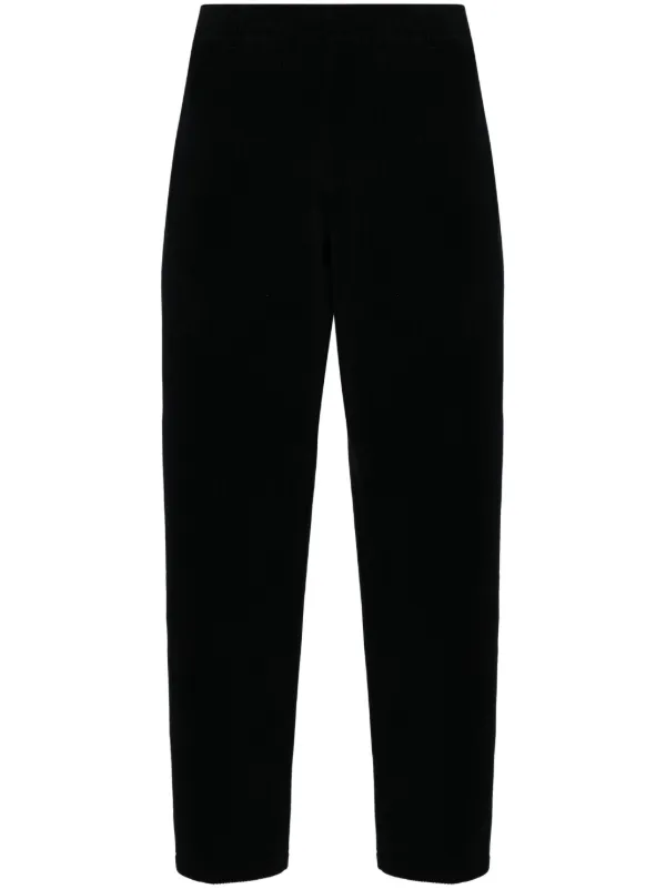 GIORGIO ARMANI ベロアパンツ Emporio Armani ベロア パンツ | ブルー | FARFETCH JP