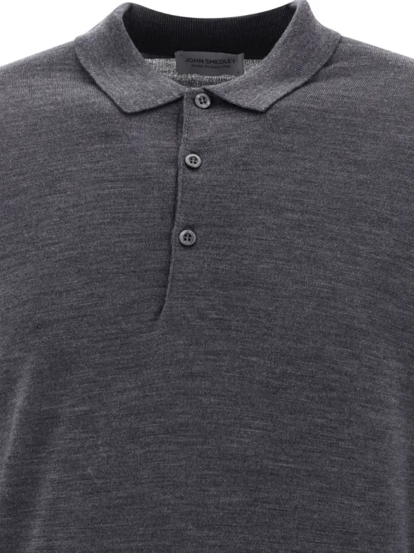 Munsingwear JOHN SMEDLEYコラボニットポロシャツ -デサント