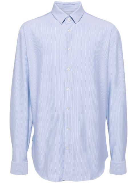 Giorgio Armani striped slim-fit shirt Men