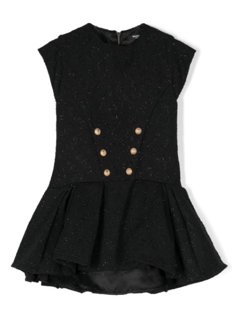 Balmain Kids jacquard dress