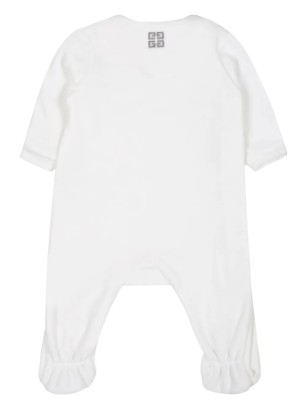 Givenchy Kids Fluwelen pyjama Wit