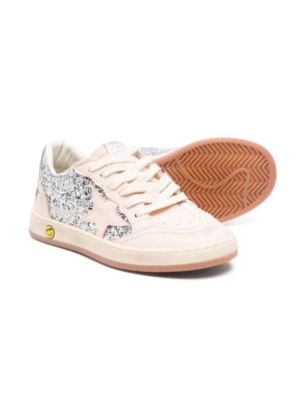 Golden Goose Kids Ball Star Sneakers | Pink | FARFETCH
