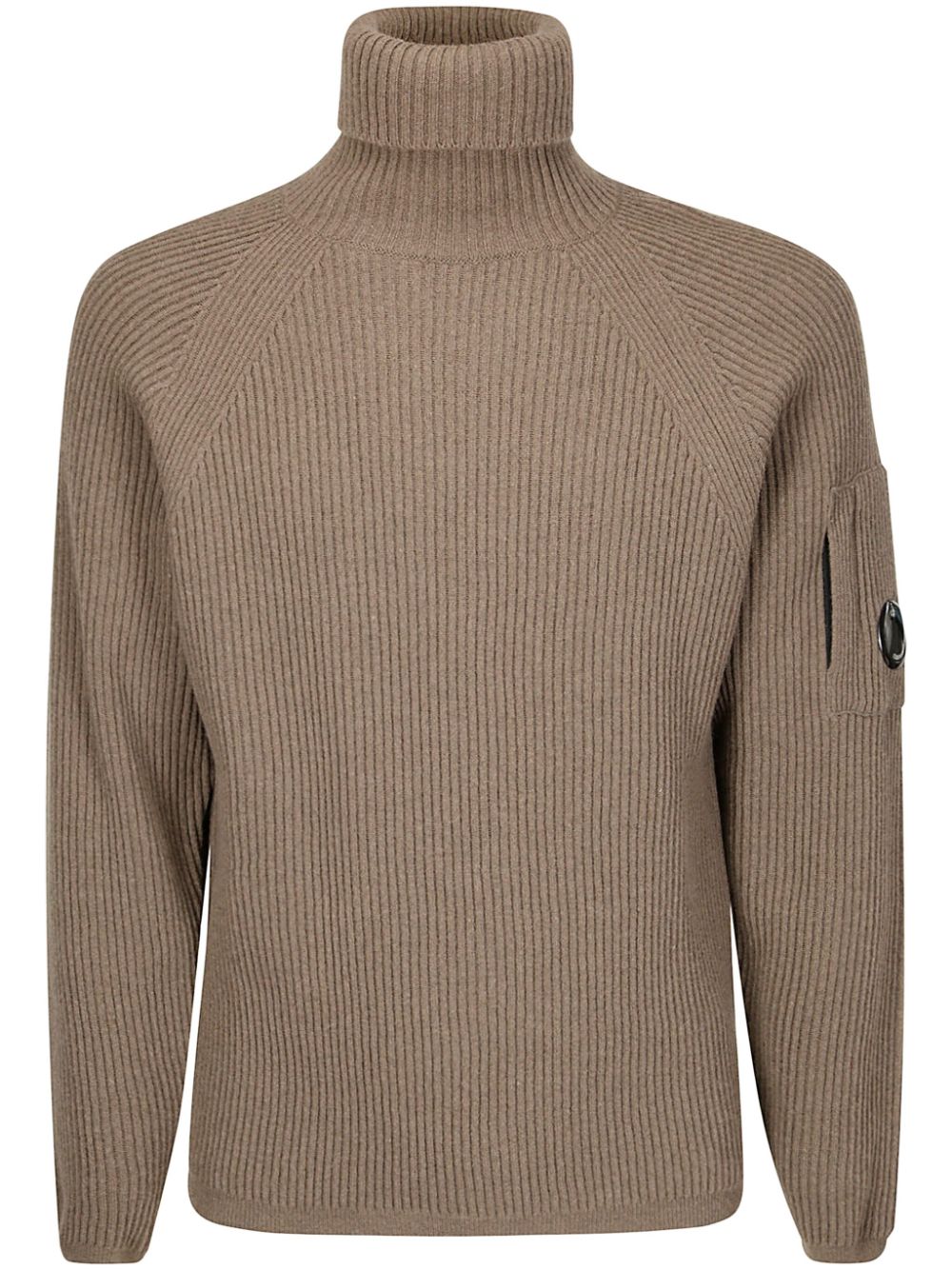 C.P. Company roll neck knit sweatshirt - Neutrals