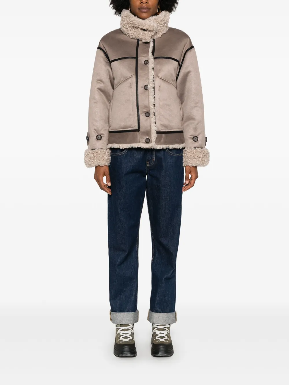 Urbancode Jack van imitatiebont - Beige