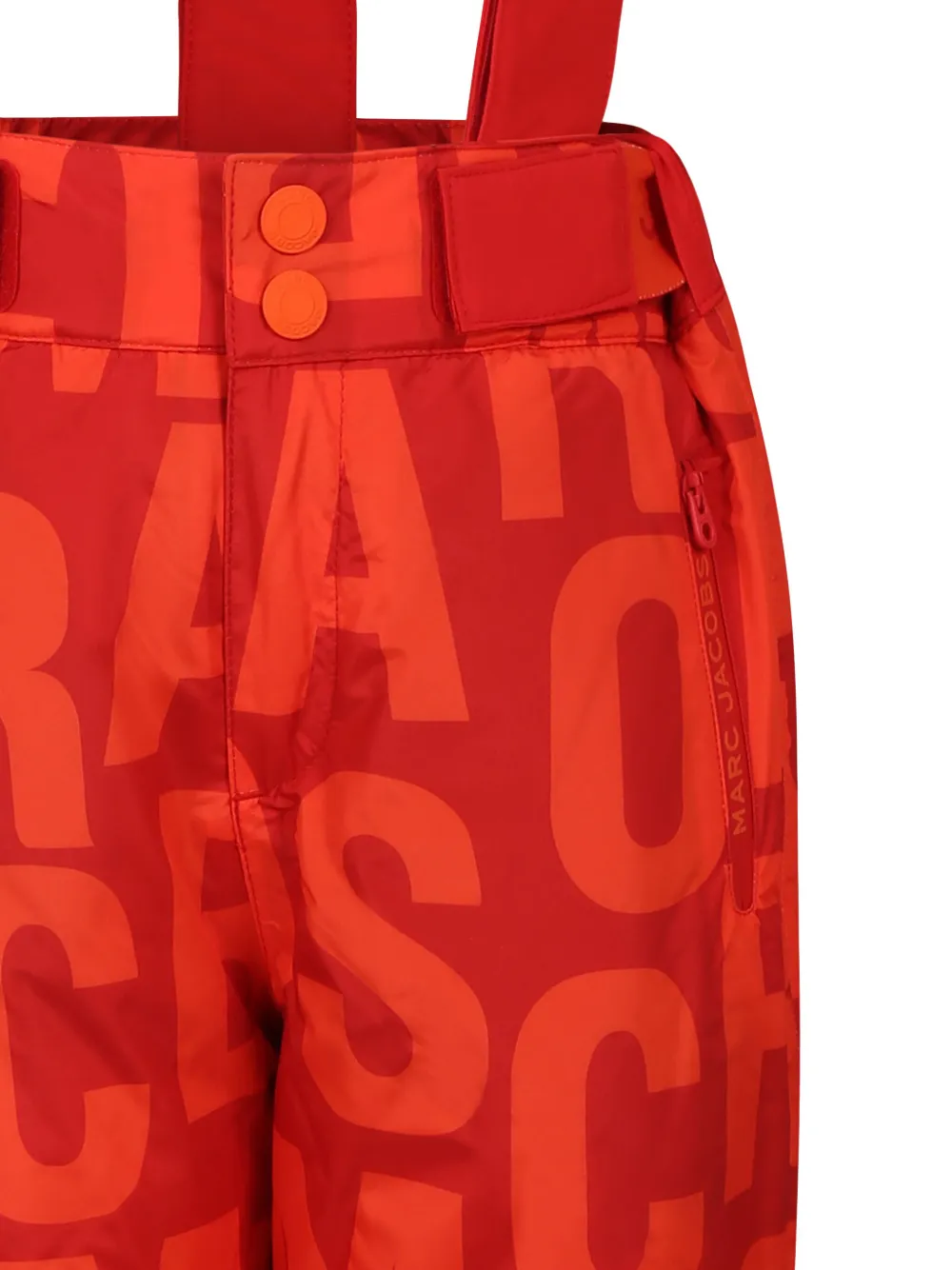 Marc Jacobs Kids Skibroek met logoprint Rood