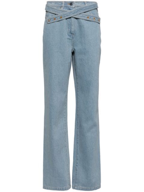 Paris Georgia Jo straight-leg jeans