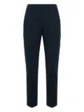 Dorothee Schumacher belt-loops centre-crease trousers - Blue