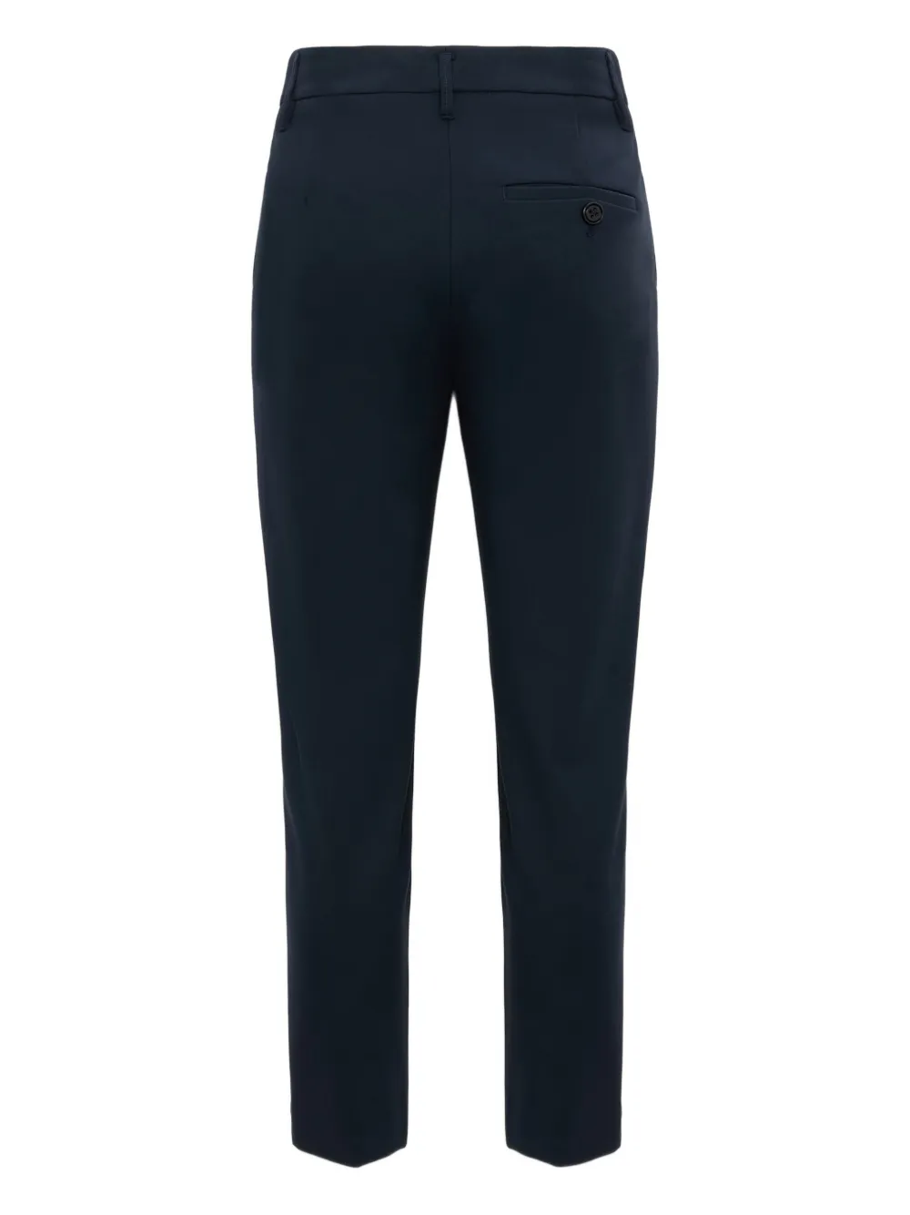 Dorothee Schumacher Belt-loops Centre-crease Trousers In Black